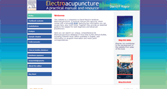 Desktop Screenshot of electroacupunctureknowledge.com