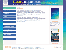 Tablet Screenshot of electroacupunctureknowledge.com